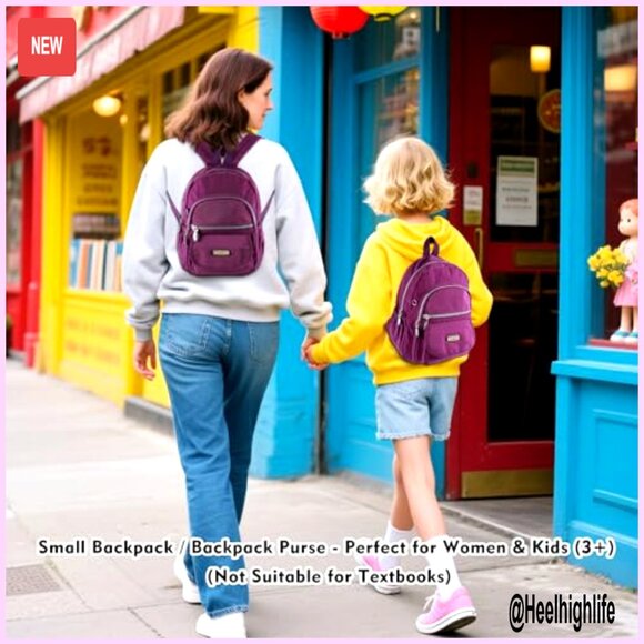 Mini Nylon Daypack Backpack Lightweight Small Women\'s Casual Daypack main image 4
